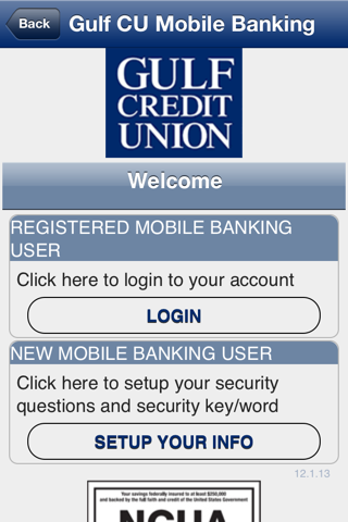 Gulf Credit Union screenshot 4