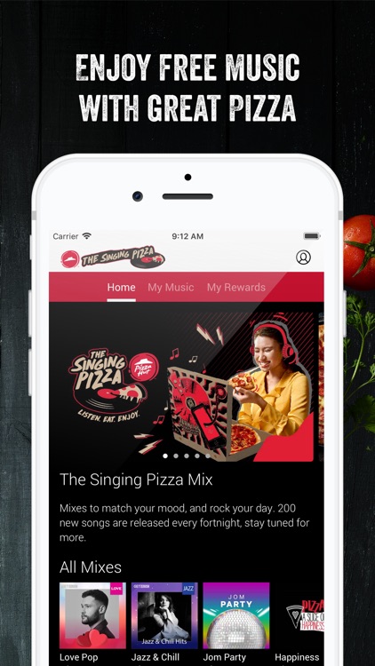 The Singing Pizza