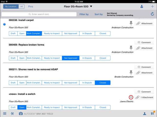 BIM 360 Field(圖5)-速報App