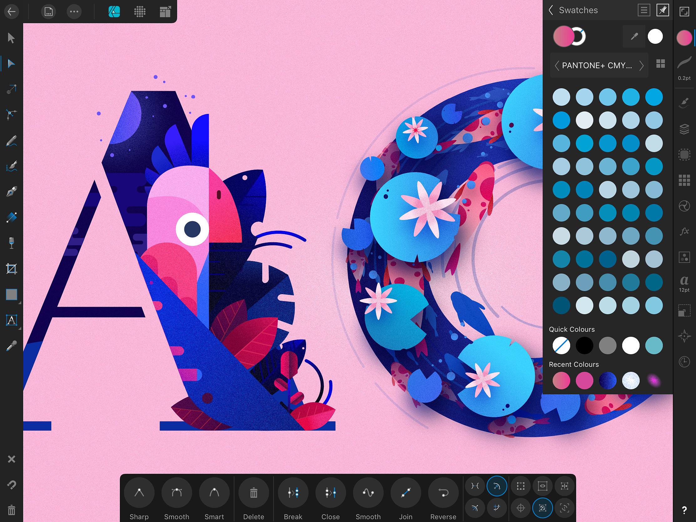 Screenshot do app Affinity Designer