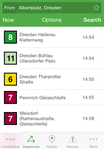 FahrInfo Dresden screenshot 3