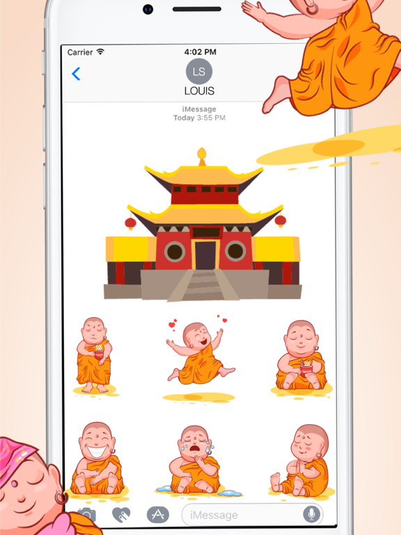 Buddha Stickers!のおすすめ画像2