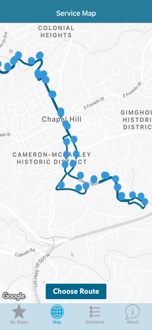 Chapel Hill Bussing(圖2)-速報App