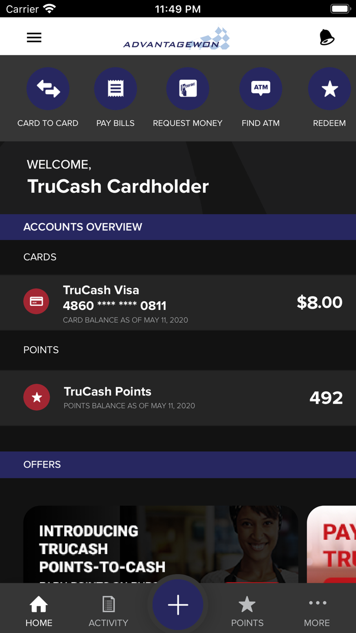 Advantagewon TruCash Wallet