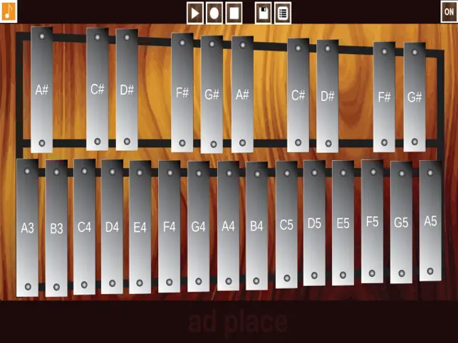 Captura de Pantalla 1 Professional Xylophone iphone