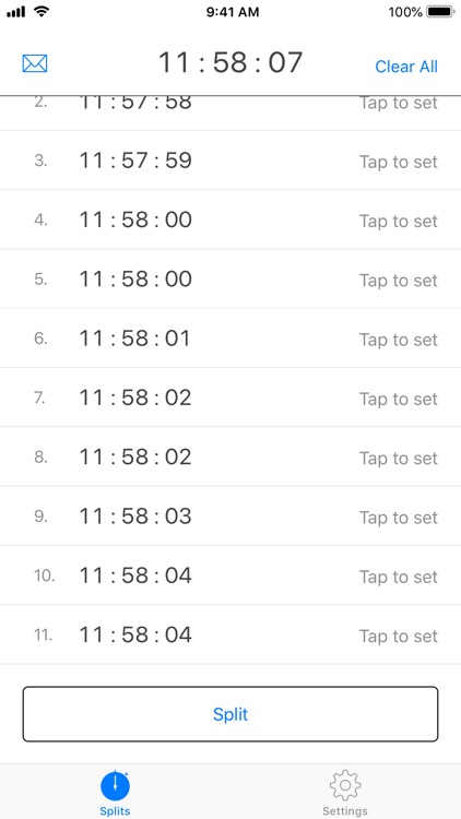 Checkpoint Clock