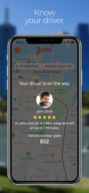 Rydo - Australia's taxi app(圖3)-速報App