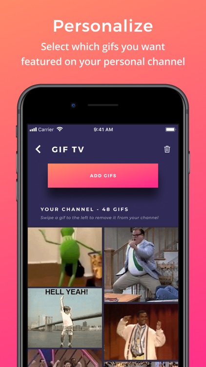 Gif TV - Stream and watch gifs