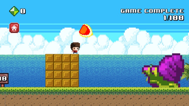 8 Bit Kid - Run and Jump screenshot-1