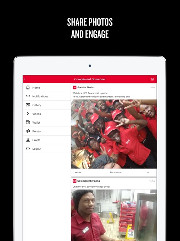iPad Image of myHUB