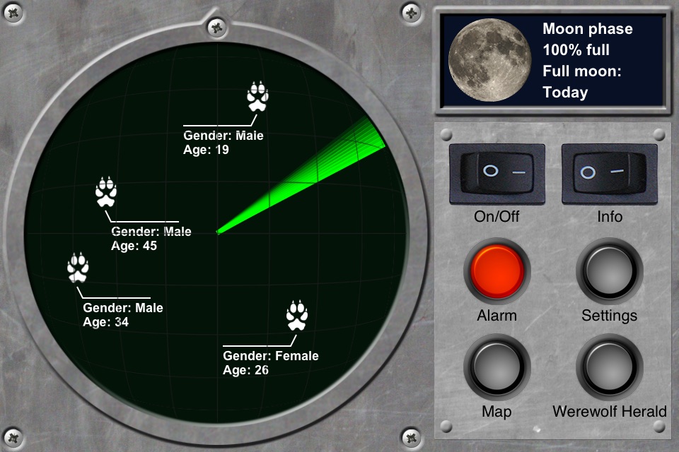 Werewolf Locator screenshot 3