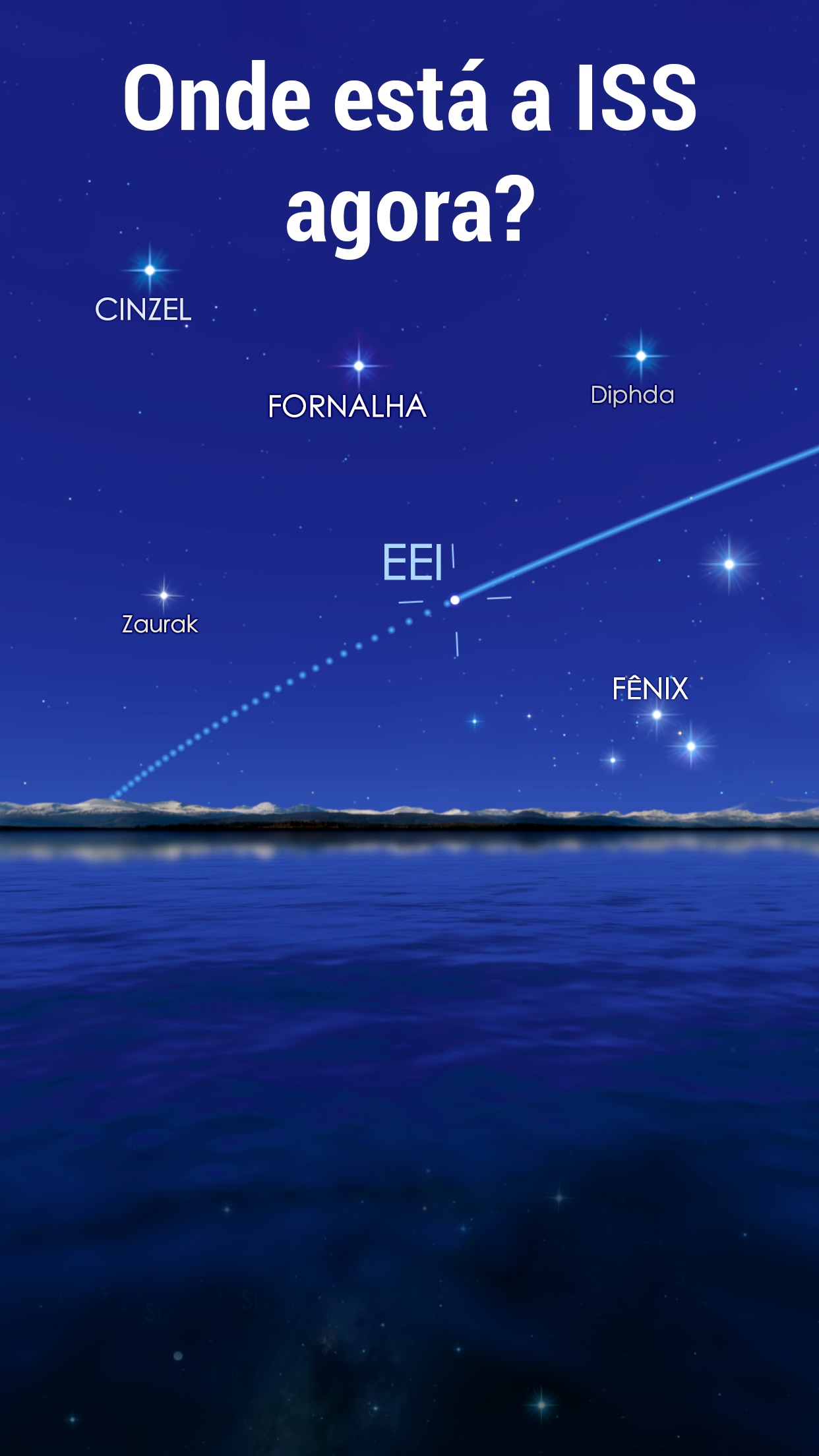 Screenshot do app Star Walk 2 - Céu Estrelado