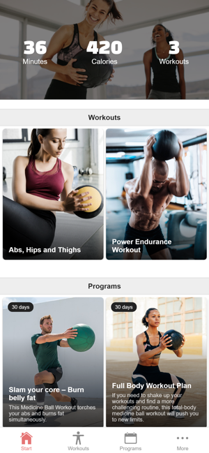 Medicine Ball Workout Plan(圖1)-速報App