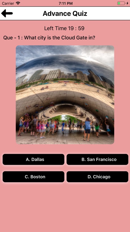 Monument Quiz App