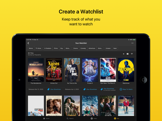 Updated Imdb Movies Tv Shows Iphone Ipad App Download 22