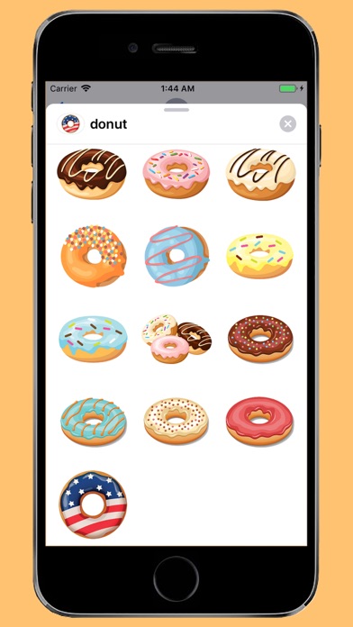 Donut Sticker Pack screenshot 2