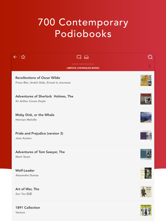 Audiobooks HQ – 8150+ Free High Quality Audio Books screenshot
