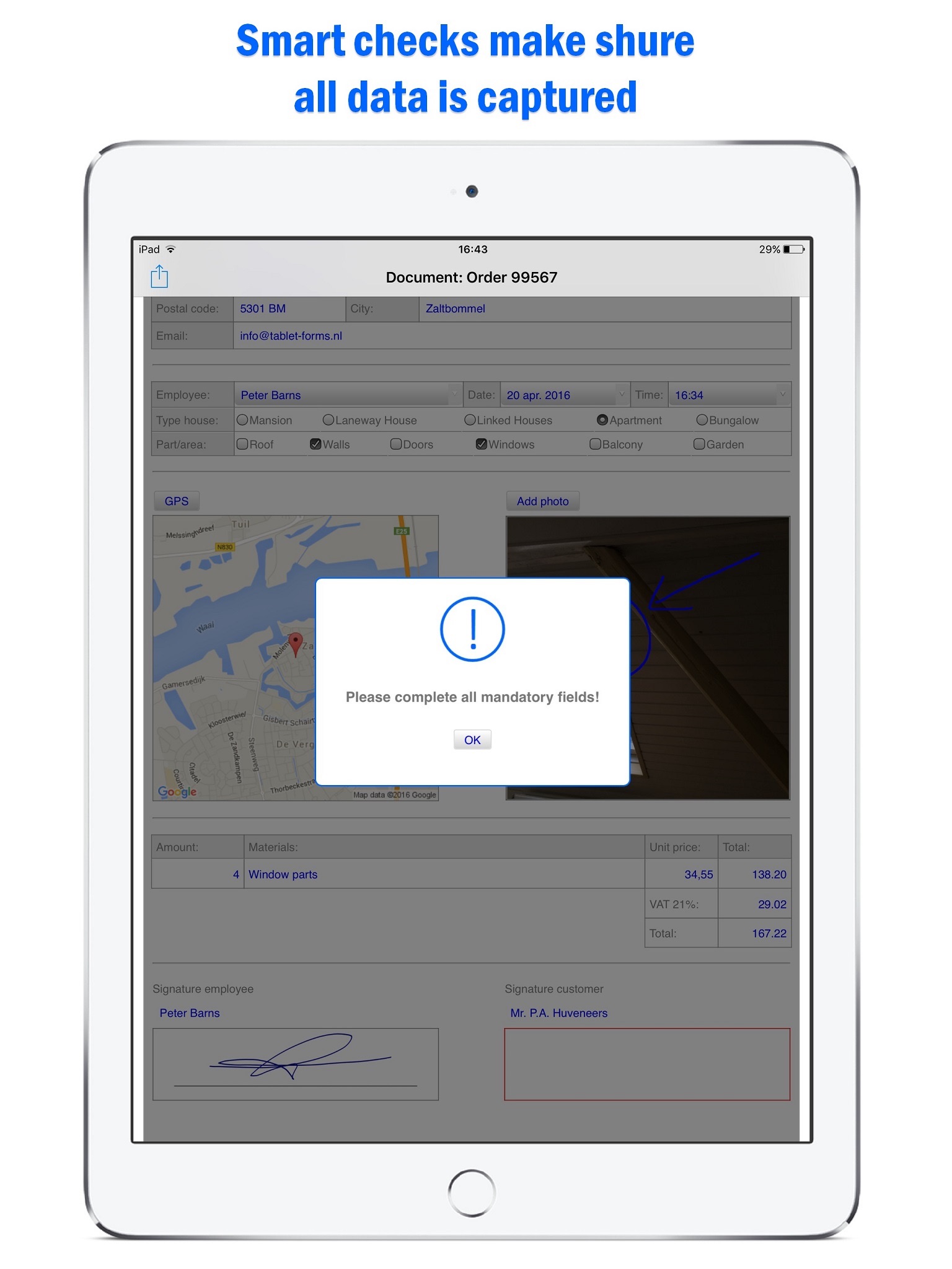 TabletForms App screenshot 4