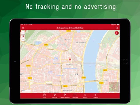 Cologne Offline Map screenshot 2