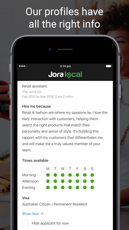 Jora Local - Find Staff & Jobs