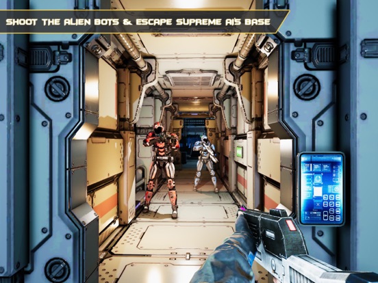 Cyber Assassin-Sniper 3D screenshot 3