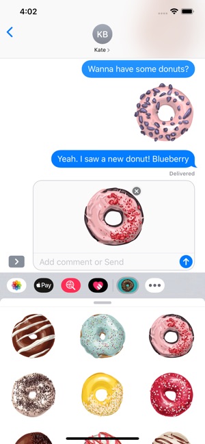 Donuts Tasty Stickers(圖3)-速報App