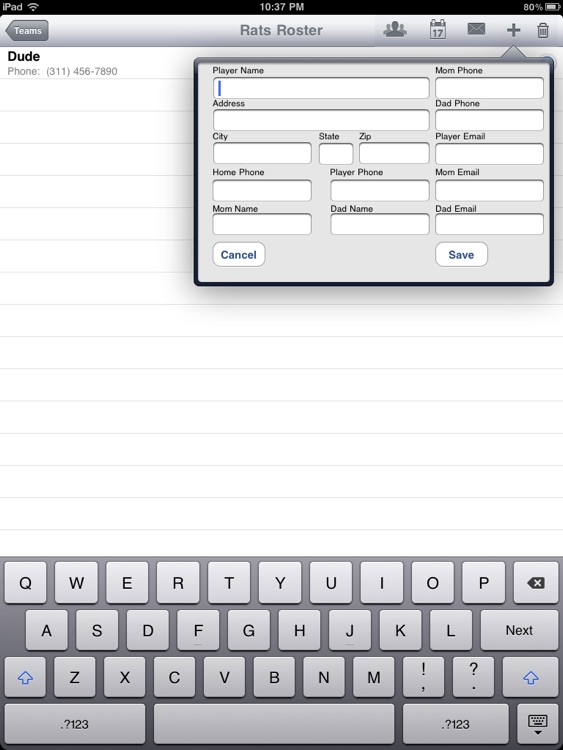 Team Roster HD screenshot-3