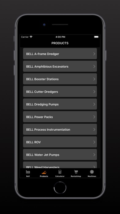 Bell Dredging Equipment app screenshot 3