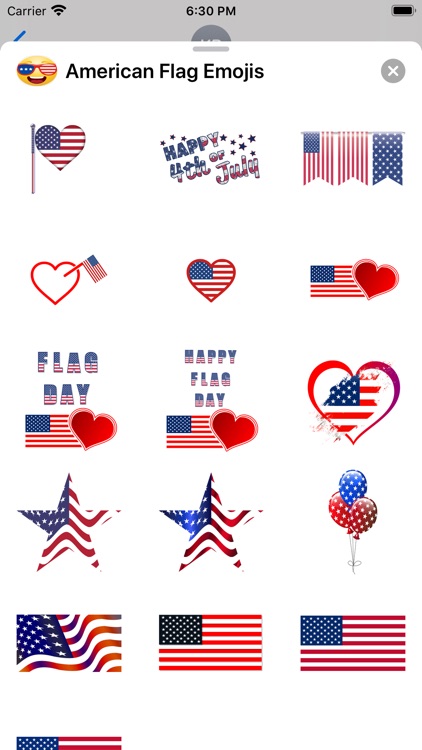 American Flag Emojis screenshot-5