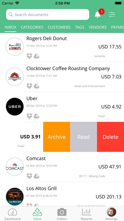 Veryfi Receipts OCR & Expenses