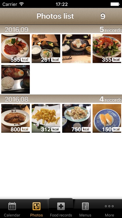 FoodLog : Calorie Counter