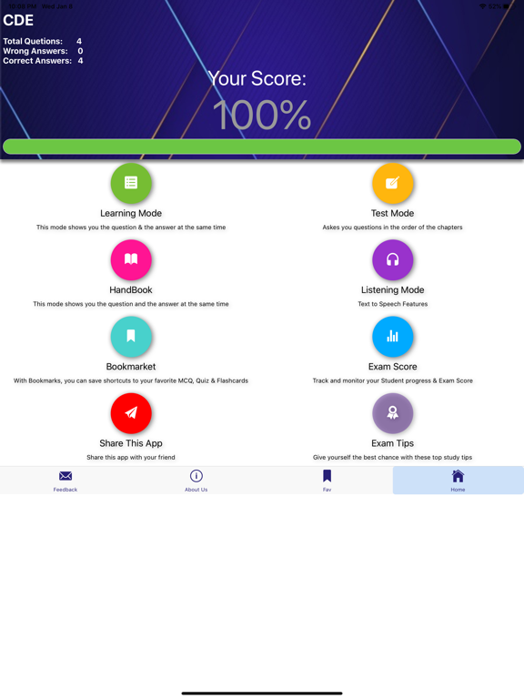 Screenshot #4 pour CDE Exam Prep Notes&Quizzes