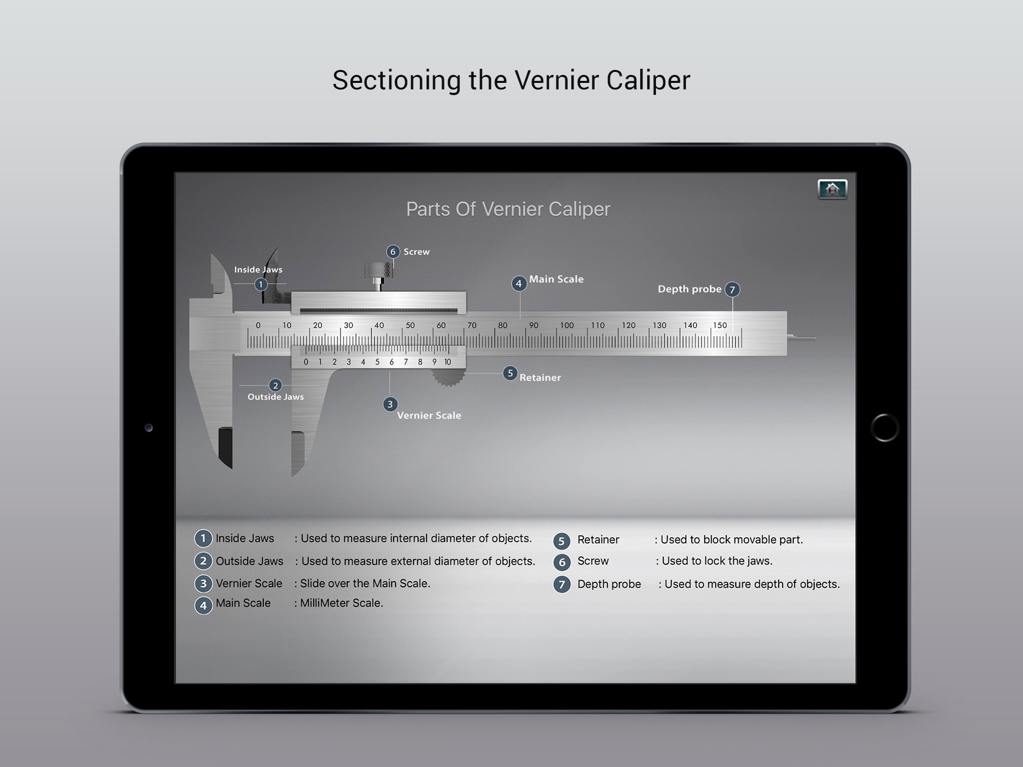 Vernier Caliper screenshot 3