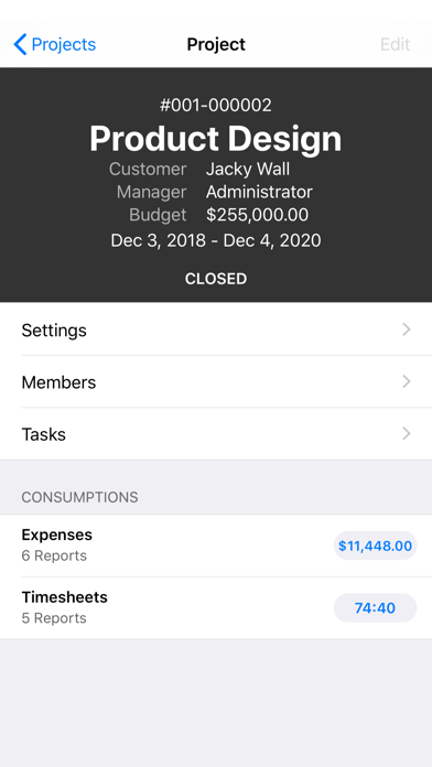 How to cancel & delete Expenses for Business from iphone & ipad 3