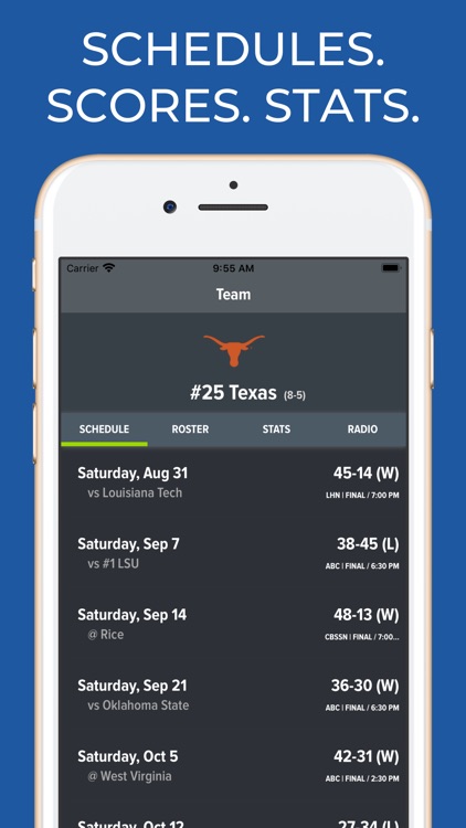 UT Texas Football