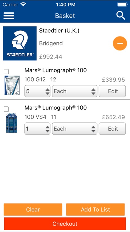 STAEDTLER ONLINE ORDERING screenshot-3