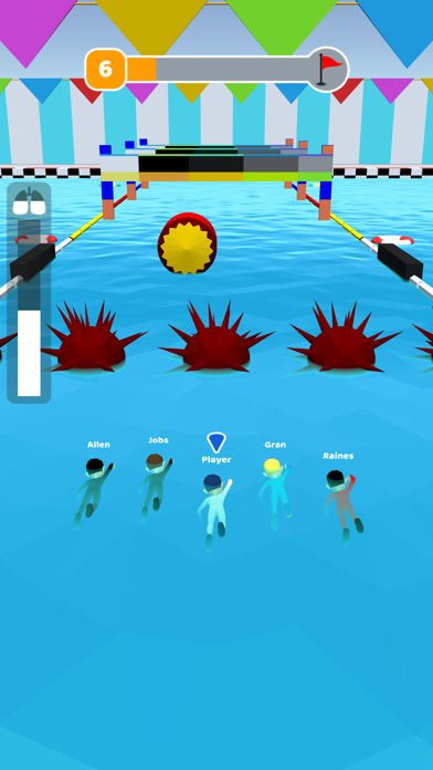 Swim Race 3D screenshot 1