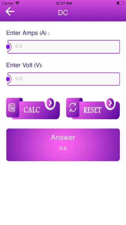 Vaping Volt Calc