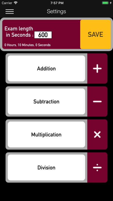 Maths Speed Test screenshot 3