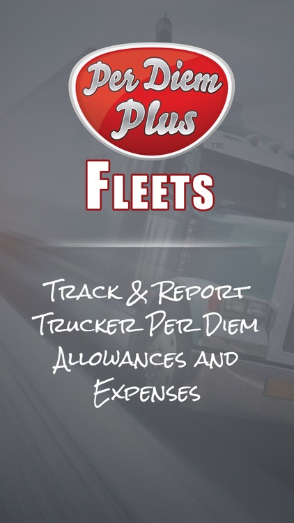 Per Diem Plus for Fleets