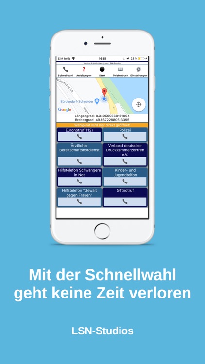 SOS Notruf App - Notfall Hilfe screenshot-3