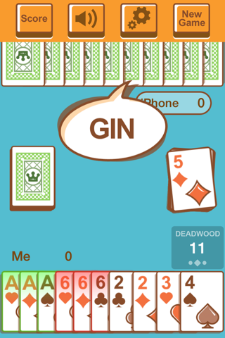 Gin Rummy The Card Game screenshot 2