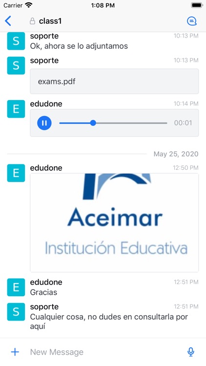 Chat Colegio Aceimar screenshot-5