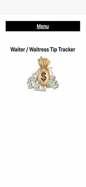 Waiter's Tip Tracker