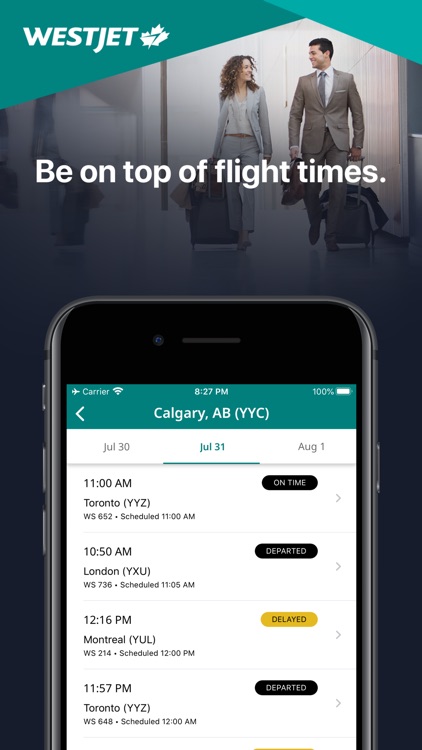 WestJet screenshot-5