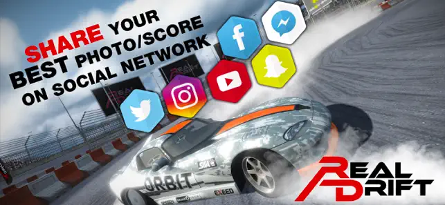 Captura de Pantalla 7 Real Drift Car Racing Lite iphone