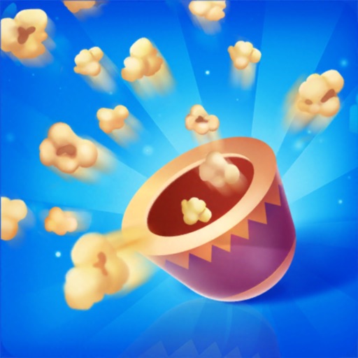 Burst Popcorn : fill bucket icon
