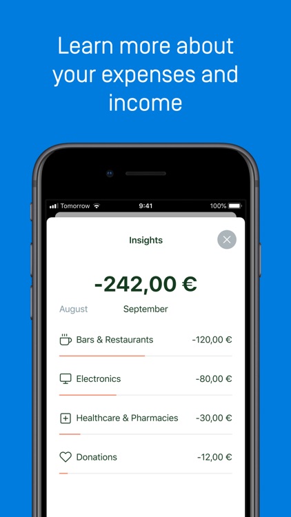 Tomorrow – Mobile Banking