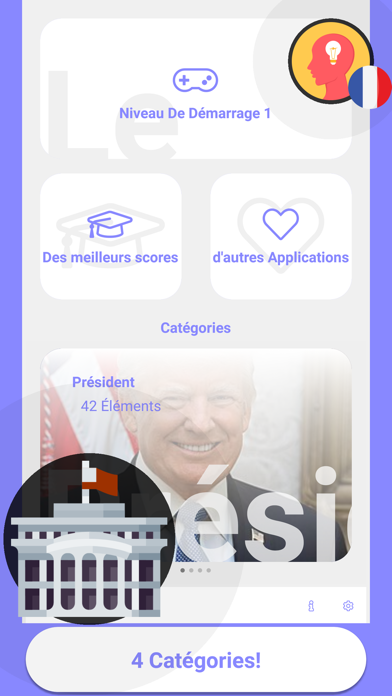 Screenshot #1 pour USAPresidents Quiz Jeu 2019