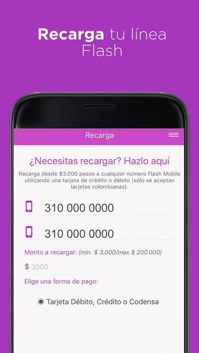 Flash Mobile Colombia screenshot 4